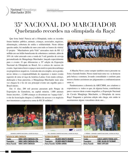 Revista Marcha News XXX