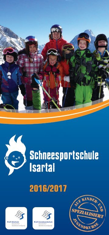 Schneesportschule Isartal Prospekt 2016/2017