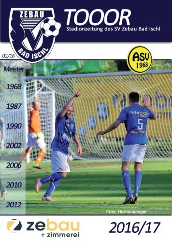 Tooor die Stadionzeitung - Ausgabe 02/16