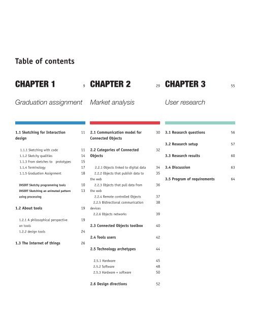 TINK - sketching product experiences of connected objects