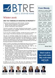 Winter newsletter 2016