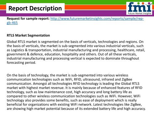 Real Time Location System (RTLS) Market size and Key Trends in terms of volume and value 2015-2025