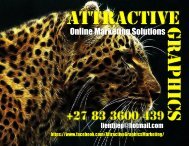 Attractive Graphics Online Business Card