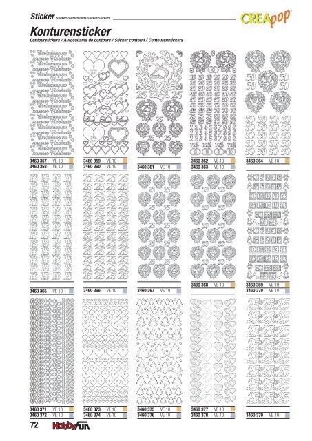 HobbyFun - Neuheiten - Katalog - Juli 2016