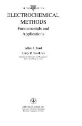 ELECTROCHEMICAL METHODS Fundamentals and Applications  - Allen.J.Bard