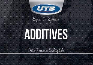 Professional Additives catalogue EN