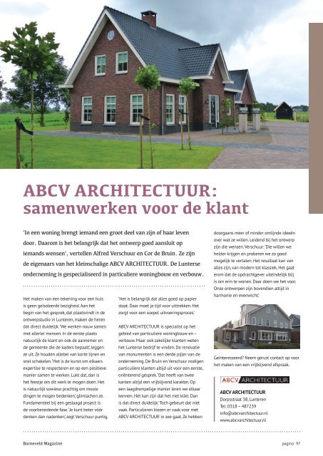 Barneveld Magazine 3e jaargang nummer 3