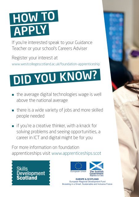 Foundation Apprenticeships - Software Development