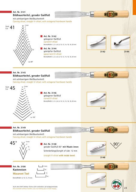 150 JAHRE ››KIRSCHEN‹‹ Werkzeuge