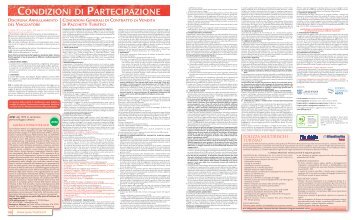 condizioni di partecipazione caraibi 17/18