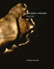 Aura Satz - Her Marks, A Measure