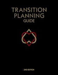 Transition Planning Guide – 2nd Edition