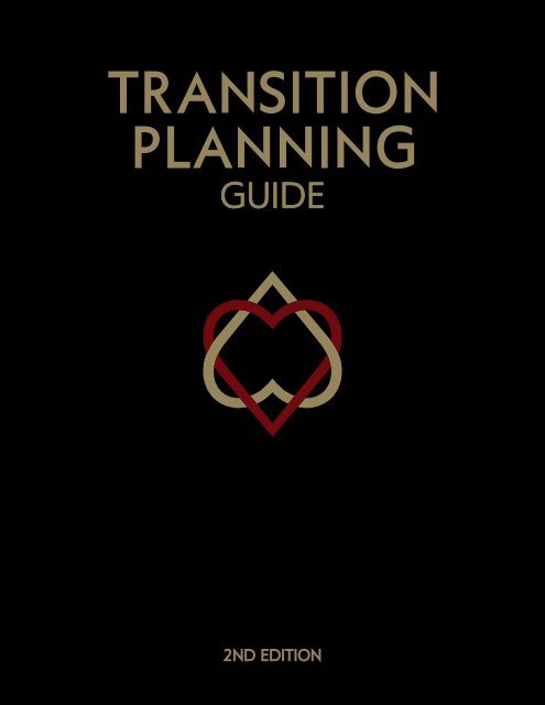 Transition Planning Guide – 2nd Edition