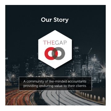 The Gap Story Book