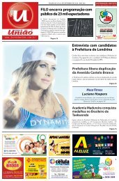 Jornal União, exemplar online da 15/09 a 21/09/2016.