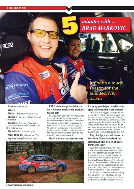 RallySport Magazine September 2016