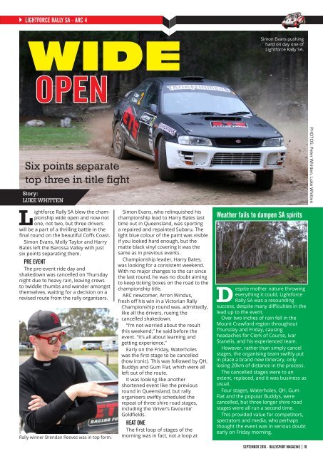 RallySport Magazine September 2016