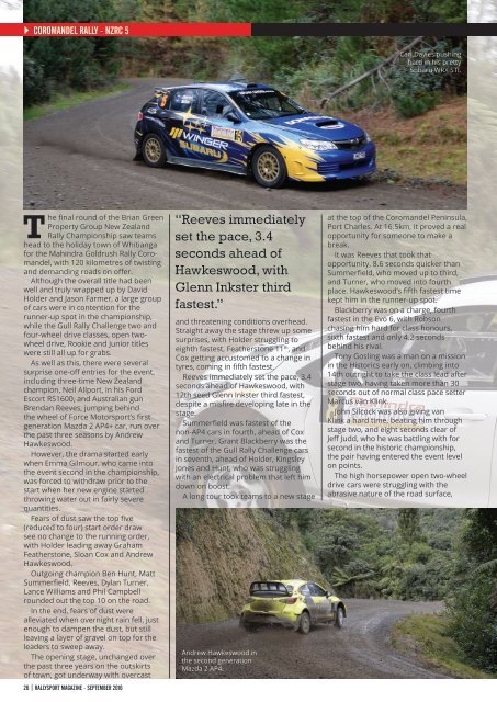 RallySport Magazine September 2016