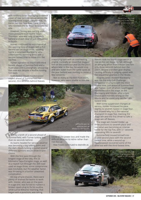 RallySport Magazine September 2016