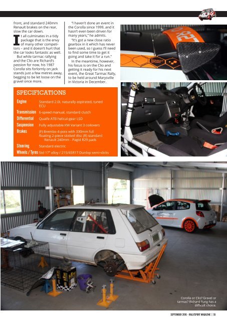 RallySport Magazine September 2016