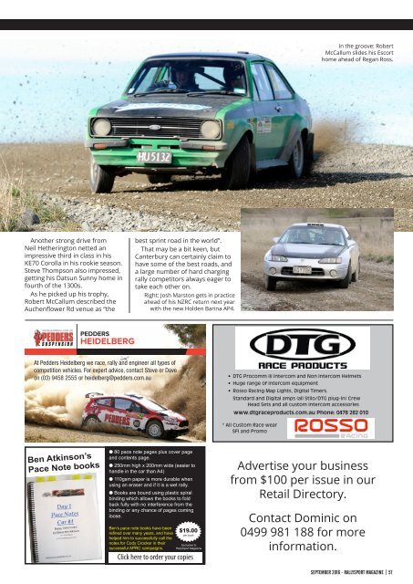 RallySport Magazine September 2016