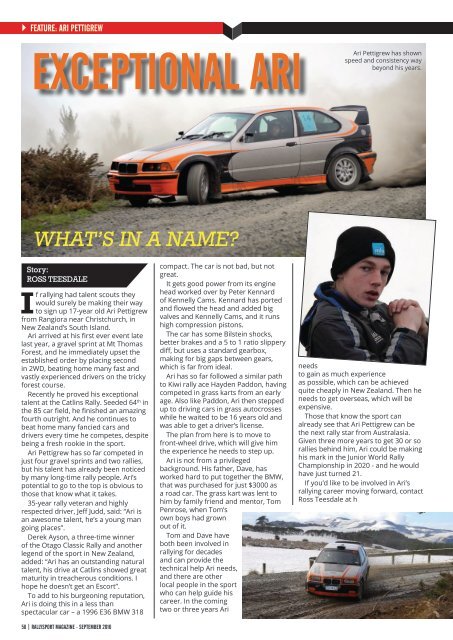 RallySport Magazine September 2016