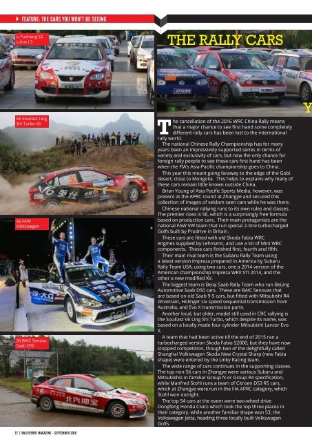 RallySport Magazine September 2016