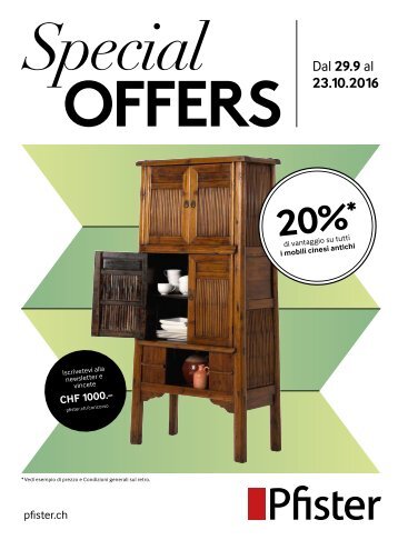Special Offers Herbst 2016 Italienisch