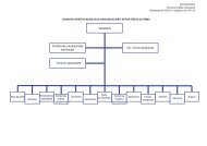 Organizacinė struktūros schema