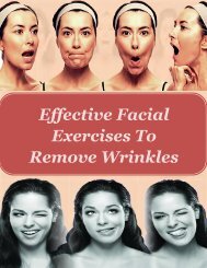 Effective Facial Exercises To Remove Wrinkles 