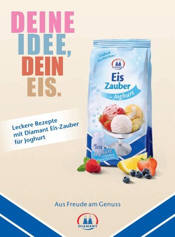 Leckere Rezepte mit Diamant Eis-Zauber für ... - Pfeifer & Langen