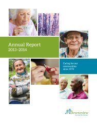 Lumacare Annual Report, 2013-14