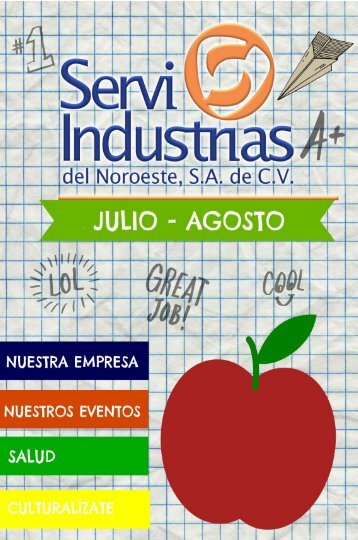 6a Edición Julio - Agosto