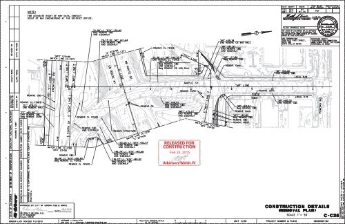 C-C28 Construction Details - Removal Plan