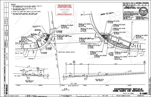 C-C307 Curb Ramps Driveways - Auto Center