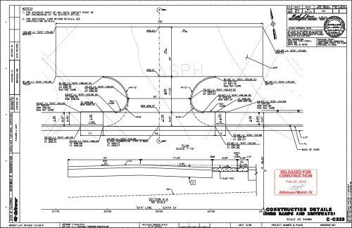 C-C326 Curb Ramps Driveways - Sixth