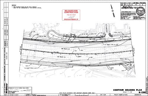 G-C20 Contour Grading Plan