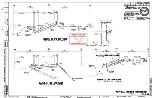 X-C14 Typical Cross Sections