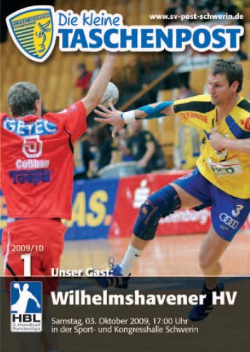 NEWS - SV Post Schwerin - Handball-Bundesliga