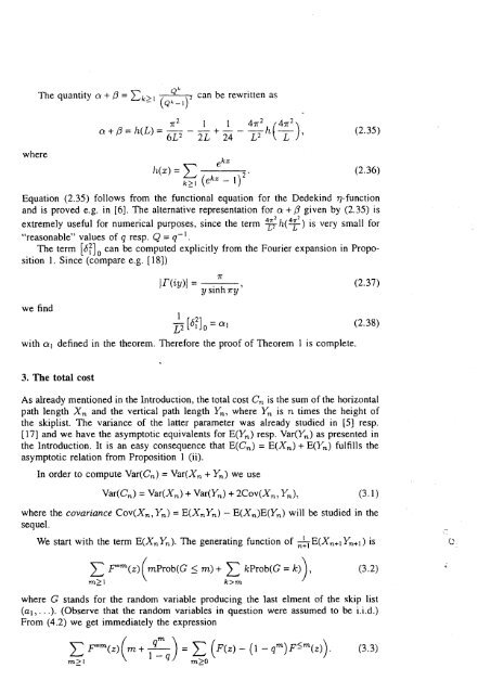 The path length of random skip lists - Institut für Analysis und ...