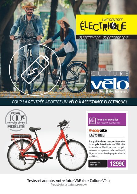 Rentrée Electrique Culture Vélo