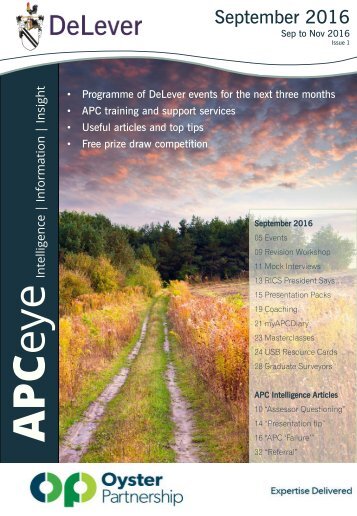 APCeye Sep 2016 - Issue 1