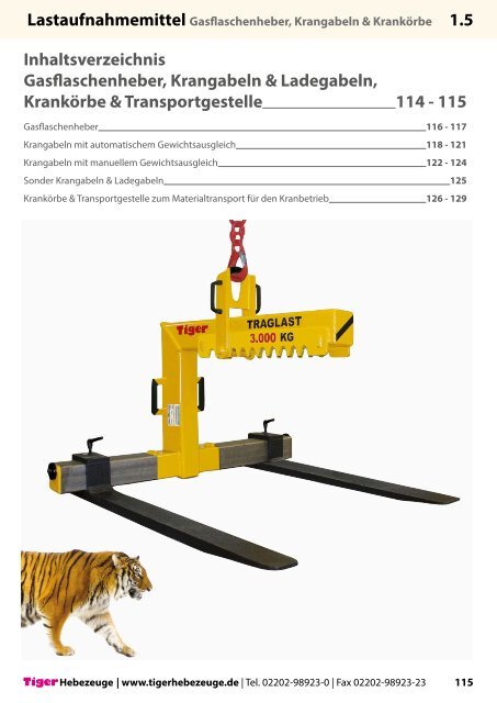 Lastaufnahmemittel - Kran Hebetechnik