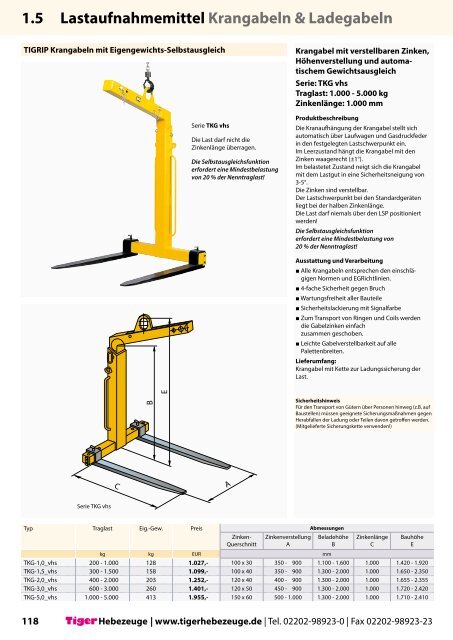 Lastaufnahmemittel - Kran Hebetechnik