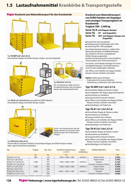 Lastaufnahmemittel - Kran Hebetechnik