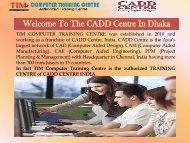 CAD training in Dhaka| TIM Computer Training Centre