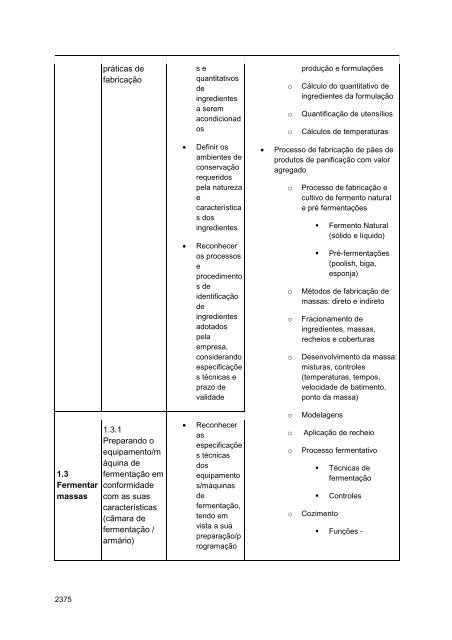 Alimentos e Bebidas