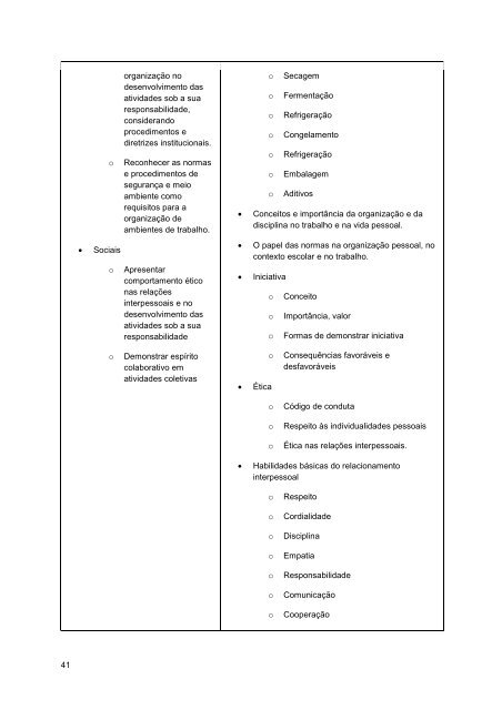 Alimentos e Bebidas