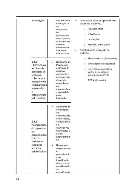 Alimentos e Bebidas