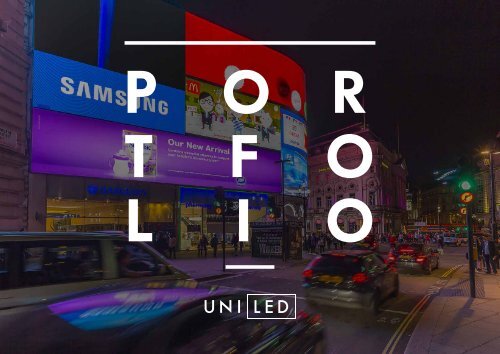 UniLED Solutions Screen Portfolio